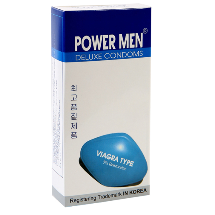 Bao cao su Powermen hộp 12 chiếc và Longer Plus 3 Chiếc