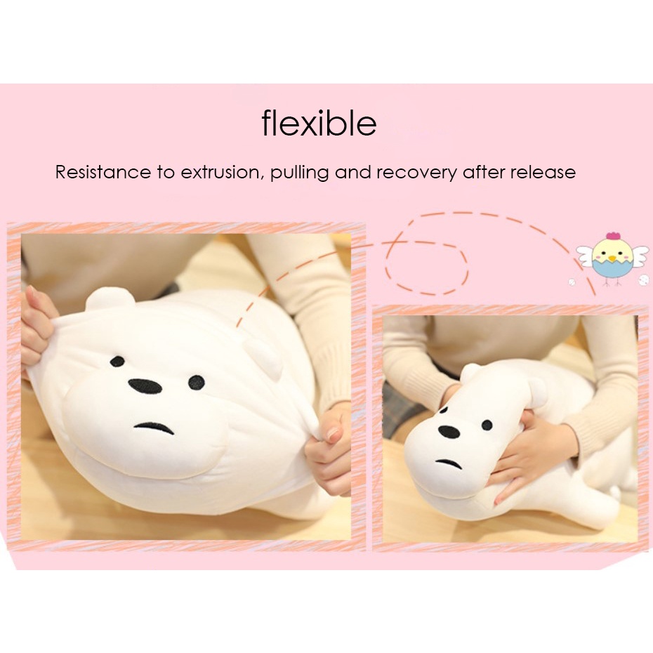 GẤU BÔNG WE BARE BEAR ĐỨNG THẲNG NHÍ - 20CM