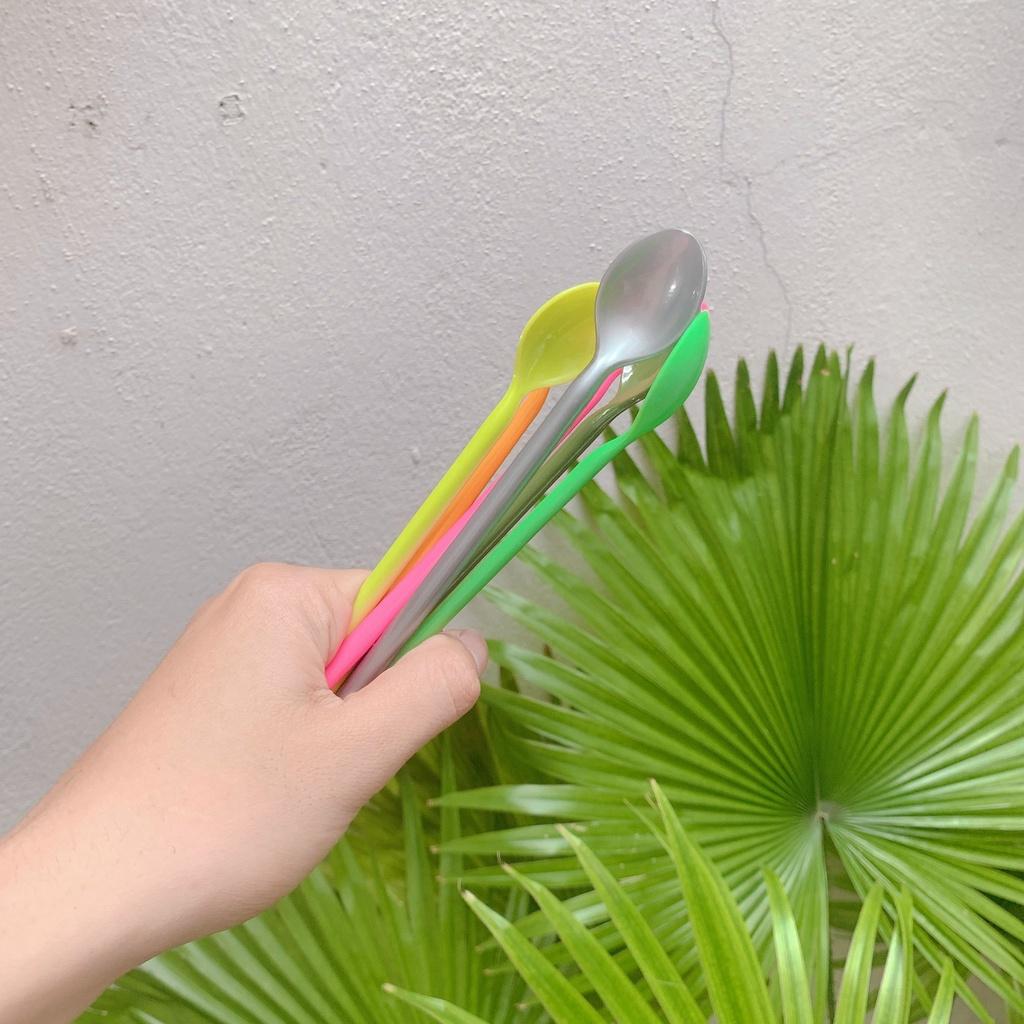 Muỗng Dài Khuấy Slime Đồ Chơi/Nước/Cafe