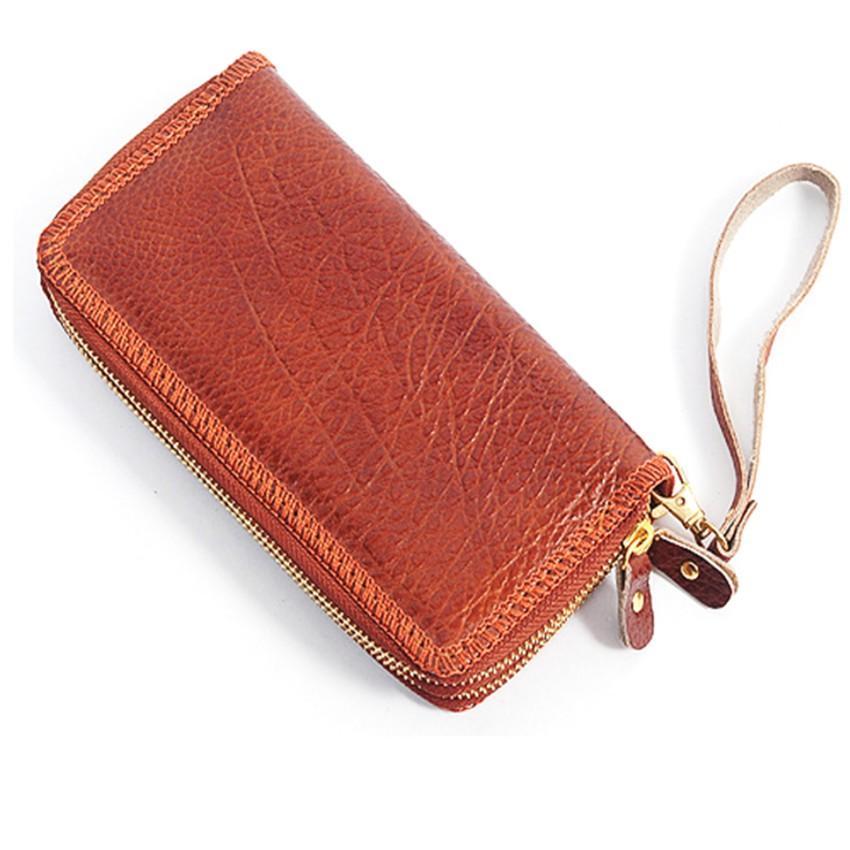 Ví nữ da thật khâu kiểu dáng riêng biệt 204422