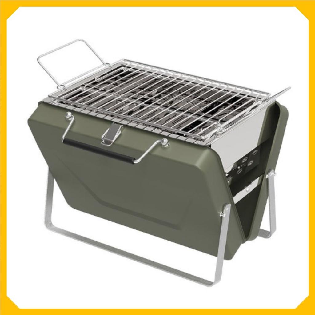 Lò Nướng Than BBQ Grill mini xếp gọn di động ️ FREESHIP ️