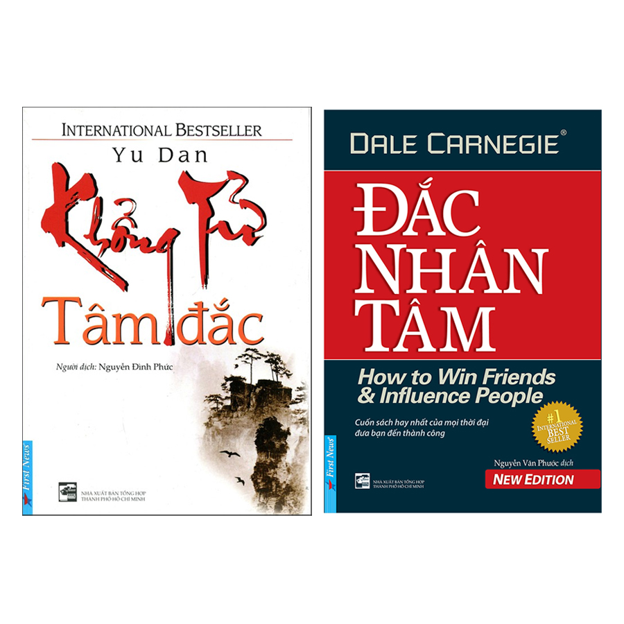 Combo Khổng Tử Tâm Đắc  + Đắc Nhân Tâm