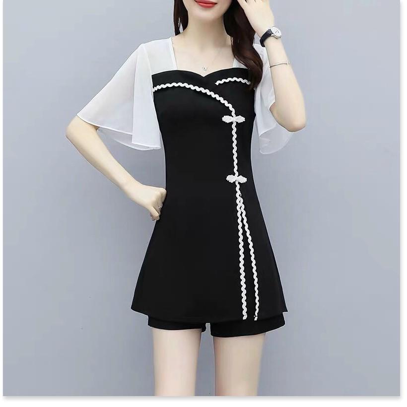 Set big Size có Size 80kg chất liệu poly 2 da phối voan CỰC XINH TÔN DÁNG SANG TRỌNG CHO CHỊ EM MẪU MỚI NHẤT HIỆN NAY