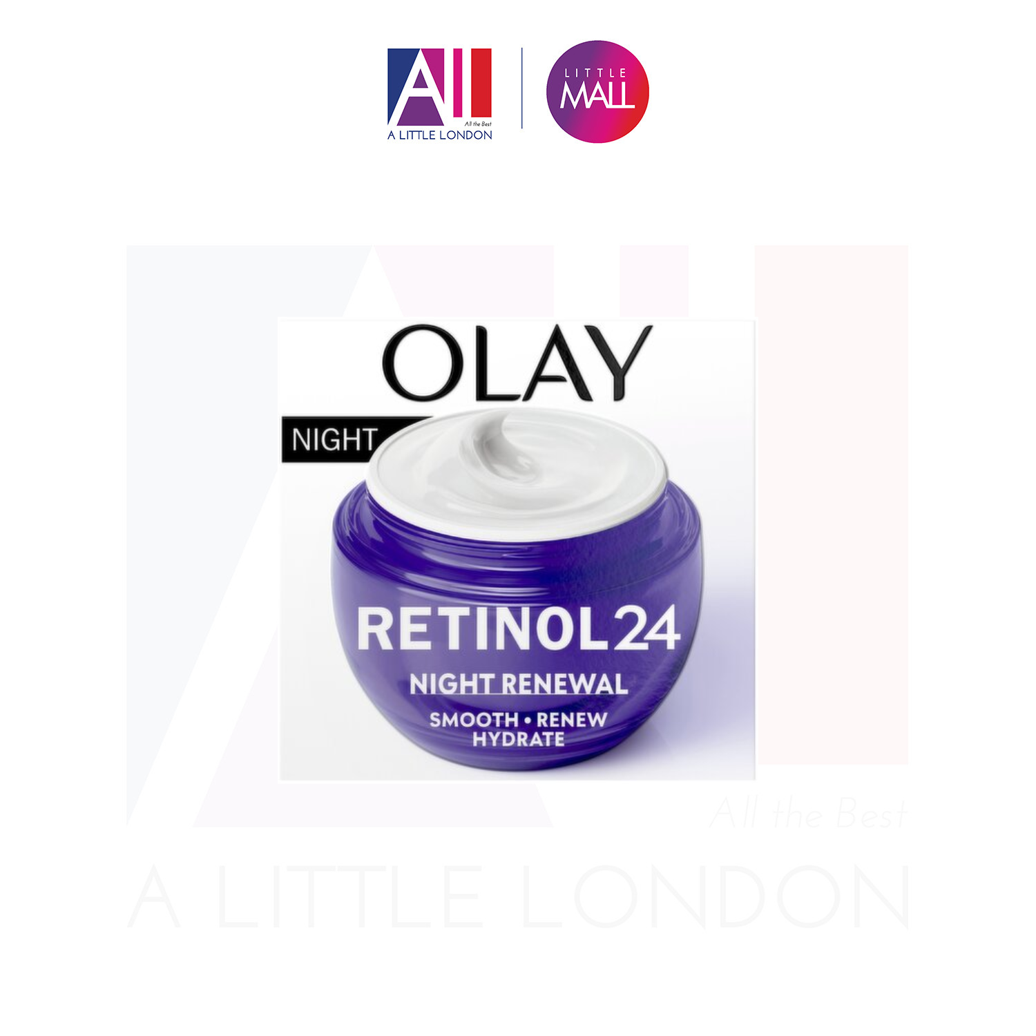 Kem dưỡng Olay Regenerist Retinol 24 Night Moisturiser (Bill Anh)