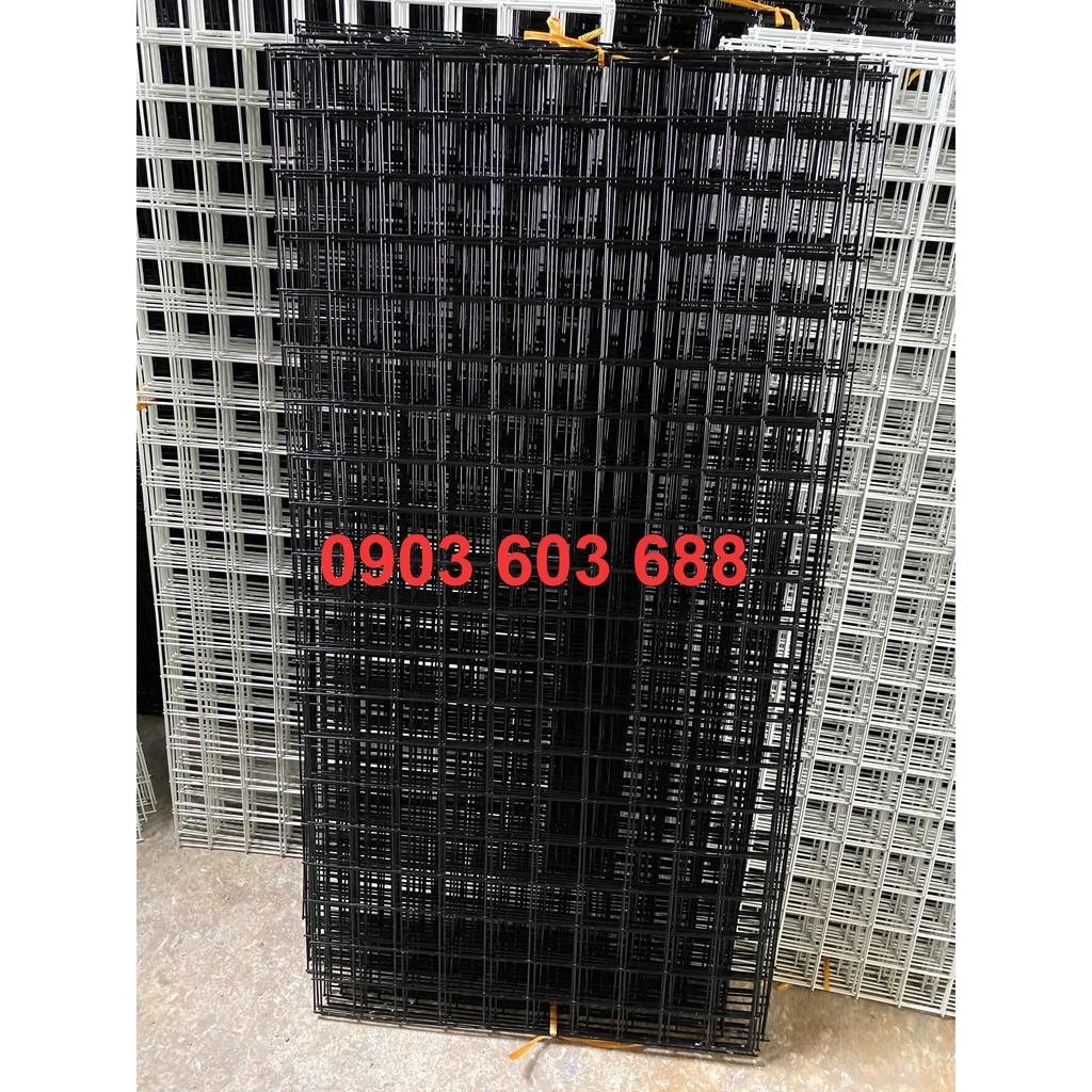 Tấm Lưới Sắt Treo Phụ Kiện Sợi 2,5 ly, Kích Thước 50x100cm
