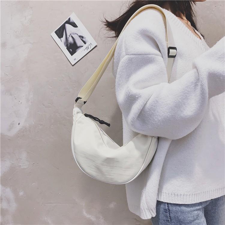 Túi tote vải canvas nữ đẹp đeo chéo nhỏ gọn đi học cute dễ thương giá rẻ BT08