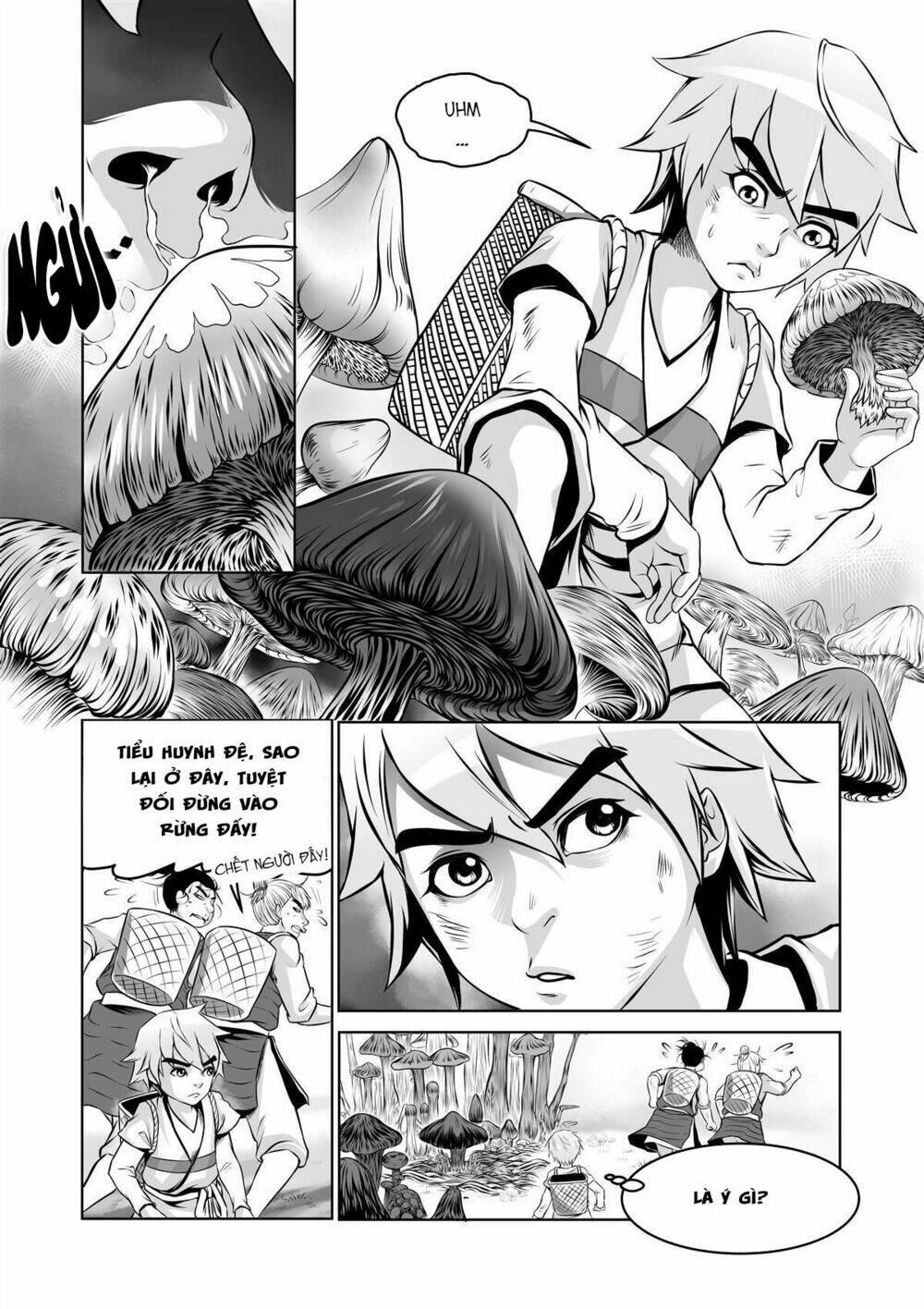 chung quỳ sâm lâm chapter 1 17