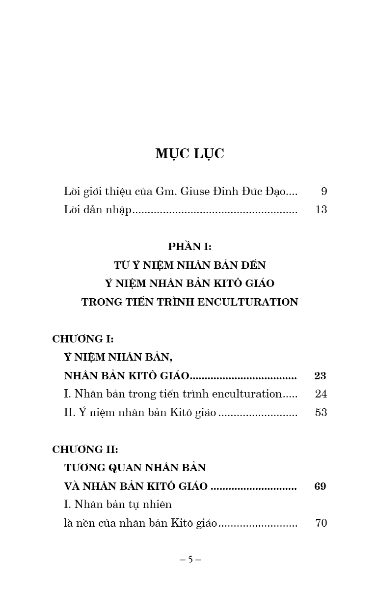 NHÂN BẢN KITÔ GIÁO