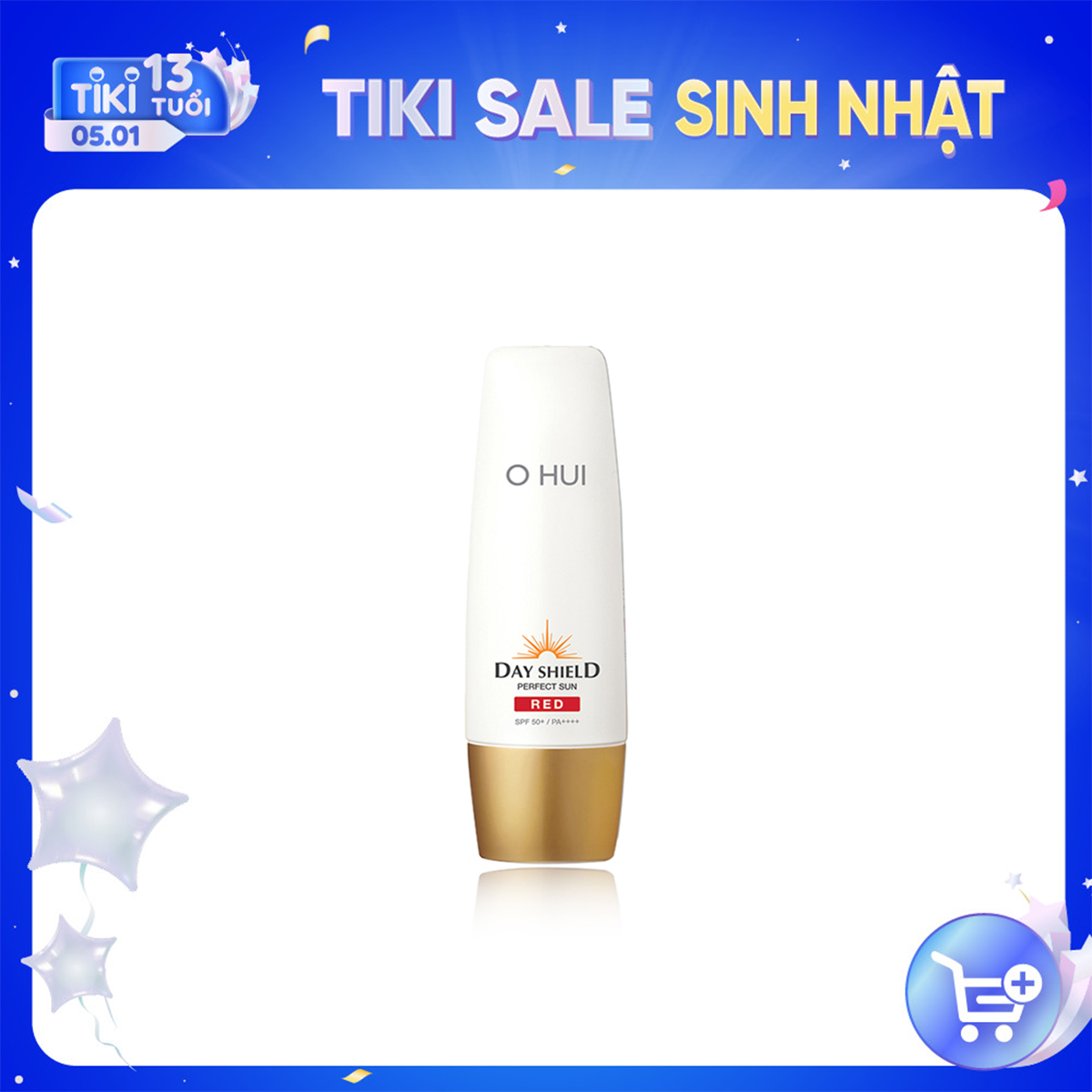 Kem chống nắng cho da nhạy cảm OHUI Day Shield Perfect Sun Red SPF50+ PA++++ 50ml