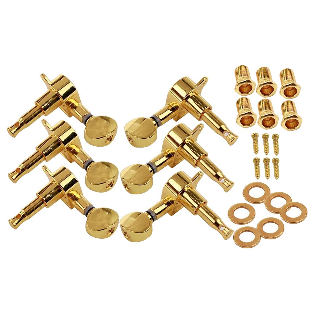 3R3L Acoustic Accs Máy Đầu Núm Dây Đàn Guitar Chỉnh PEG Bắt Sóng