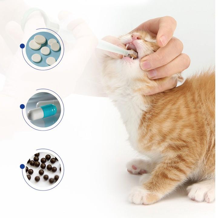 Dụng cụ bơm thuốc, giúp cho chó mèo uống thuốc Kún Miu