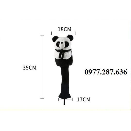 Cover driver gậy golf hình thú bọc đầu gậy bảo vệ shop GOLF PRO CD002