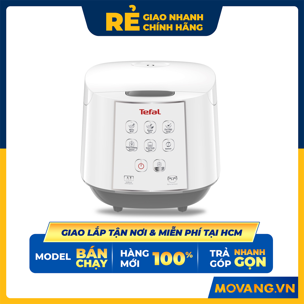 Nồi cơm điện tử Tefal 1.8 lít RK733168 - Hàng chính hãng