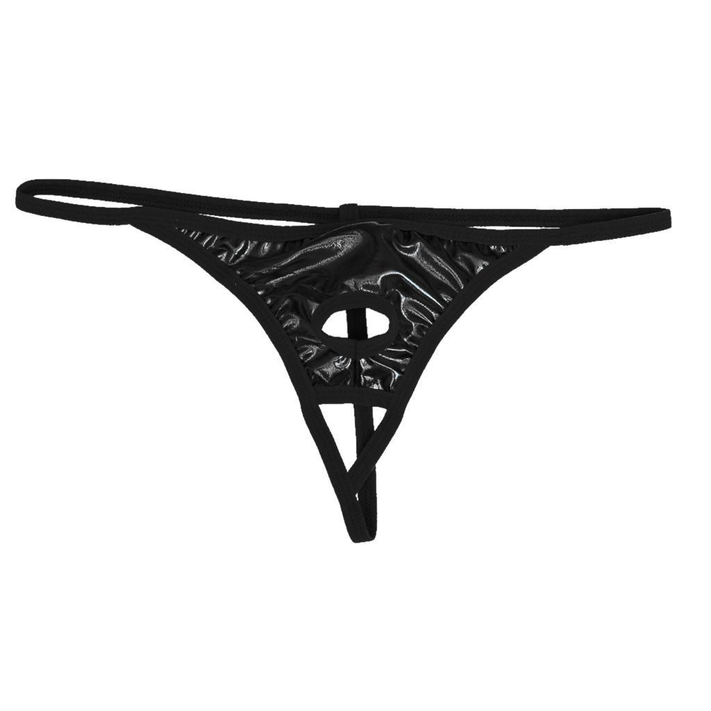 2x Mens Lingerie Low Rise G-string Thongs Underwear Briefs Underpant