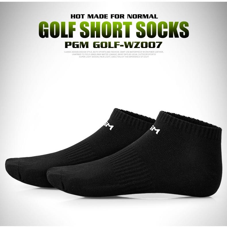 Tất ngắn golf nữ nam WZ007 - Chất liệu 99.99% sợi cotton. Co giãn bốn chiều Tất co dãn tốt, tạo cảm giác thoải mái êm