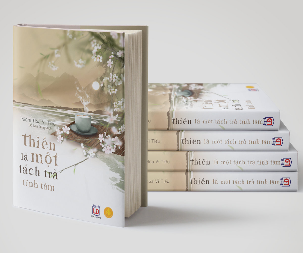 Sách thiền là một tách trà tĩnh tâm - Niêm hoa vi tiếu- Á châu book