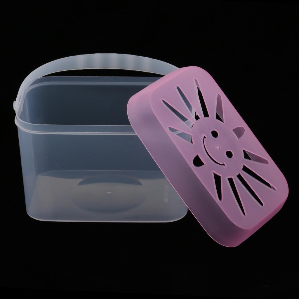 Novelty Reptile Insect Carry Box Plastic Turtle Breeding Case