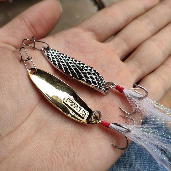 Mồi thìa lượn spoon lure suối đẹp