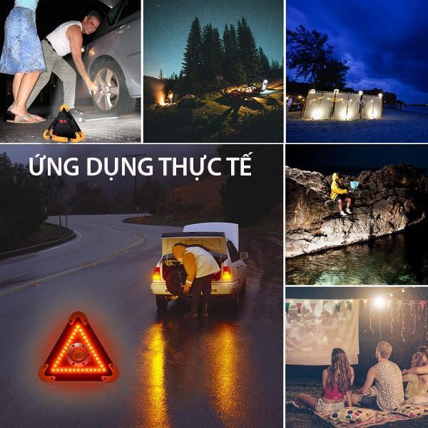 ĐÈN TAM GIÁC CẢNH BÁO SỰ CỐ LED USD 4 IN 1 -S-711