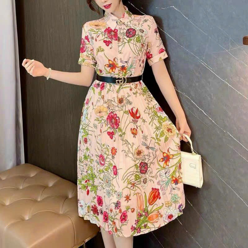 ĐẦM XÒE LỤA HỌA TIẾT SIÊU ĐẸP