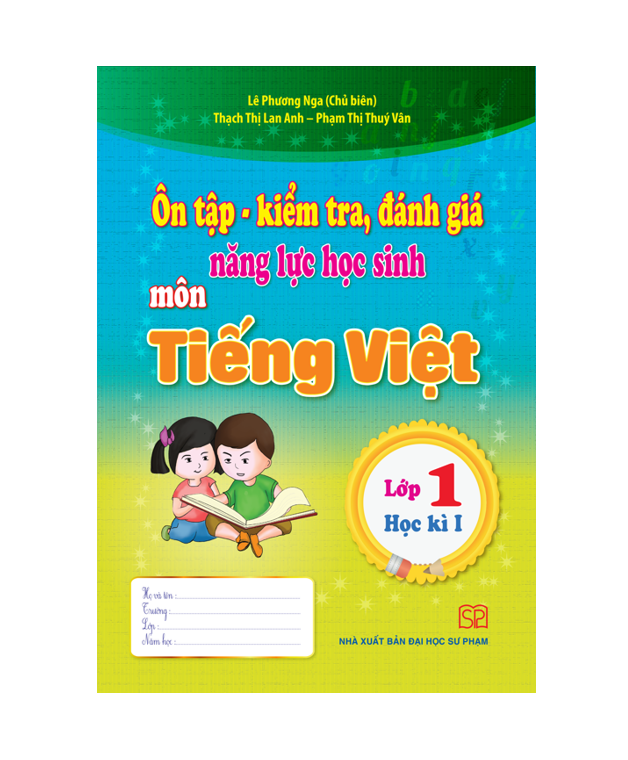 Sách - ôn tập kiểm tra đánh giá năng lực học sinh môn tiếng việt 1 học kì 1