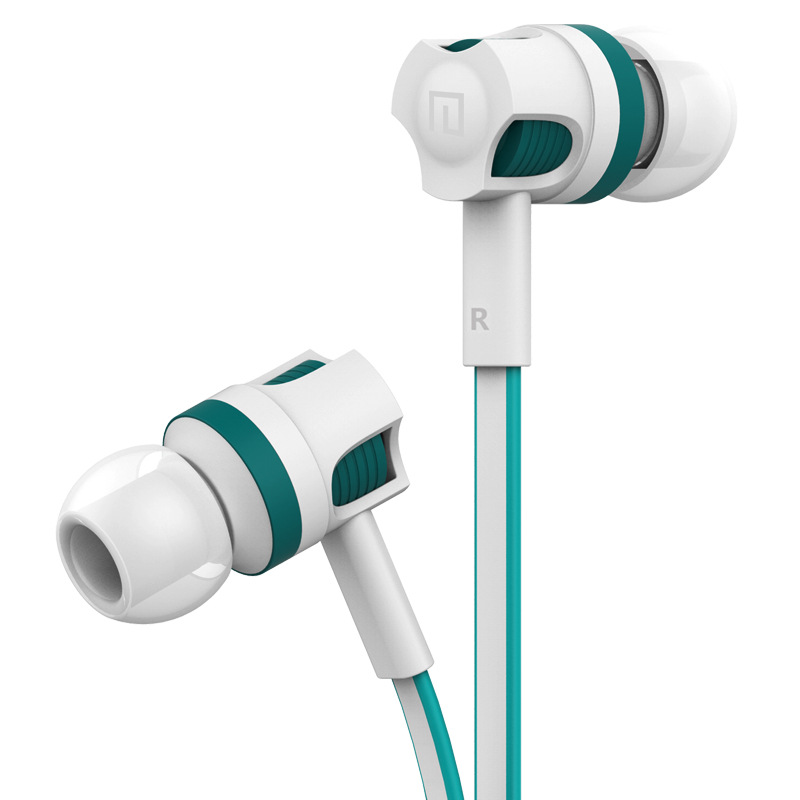 Tai nghe JM26 giảm ồn cổng kết nối 3.5mm, dây dẹt chống thắt nút chịu lực cực tốt