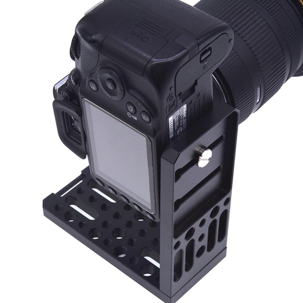 MPU120  Quick  Release  L - Bracket  for  4k  Camcorder , DSLR  Camera