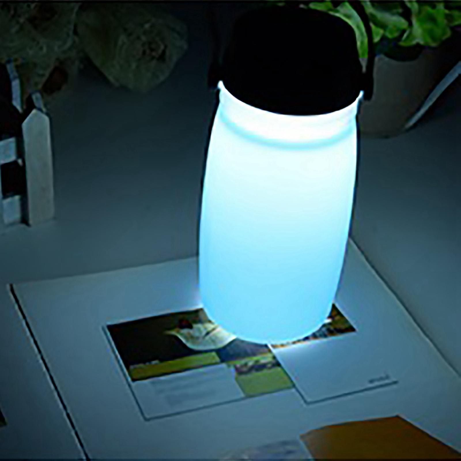 Sports Water Bottle Lantern Camping Lamp for Outdoor Camping Camping Lamp Solar Charging Luminous Water Cup