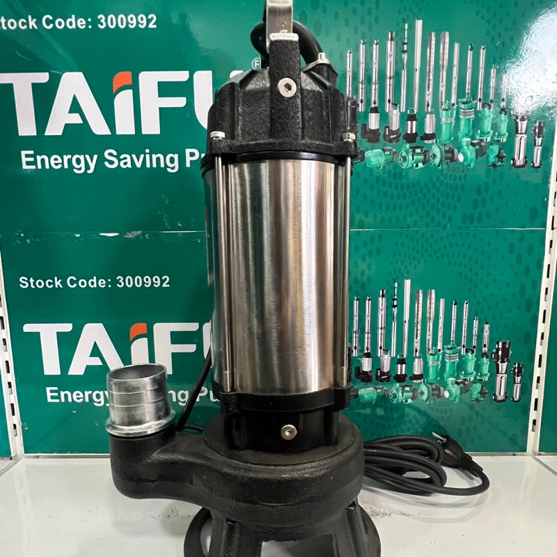 Máy bơm chìm nước thải cắt rác 1.5Kw Thân inox 304 Wini W.V1500D - Bảo hành 1 năm