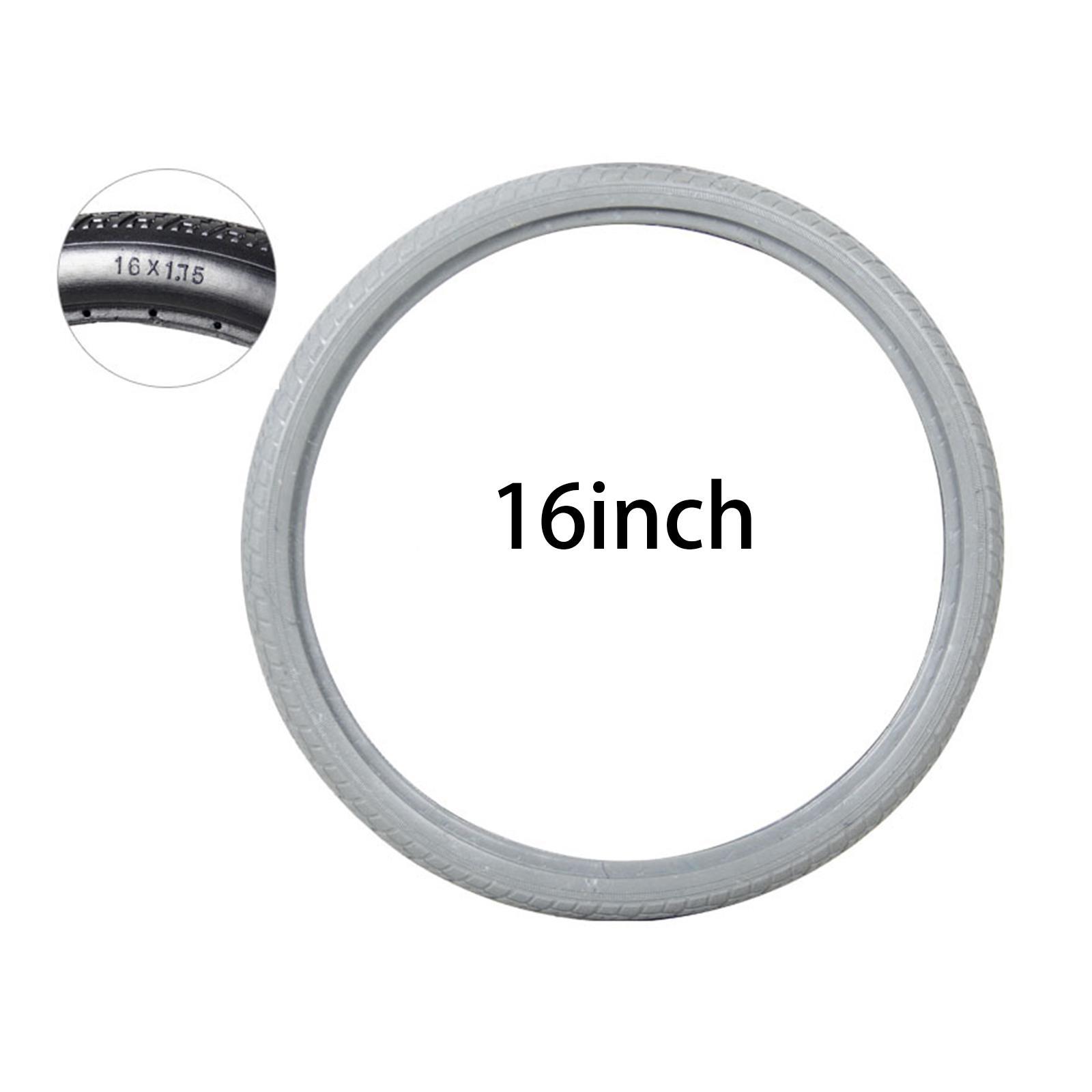 PU 16in Wheelchair Tire Solid Tires Wear Resistant Replacement Lightweight