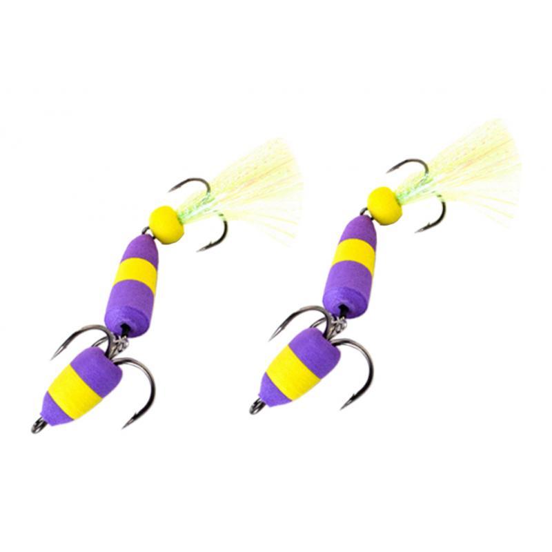 2pcs Topwater Floating Artificial Baits Crankbaits Jerkbaits Swimbaits
