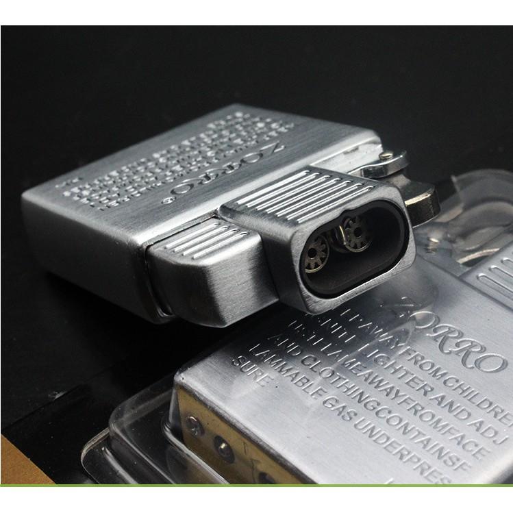 BẬT LỬA 2 MÁY KHÒ CỰC MẠNH THIẾT KẾ KIỂU RUỘT ZIPPO CỰC NGẦU(XAI GAS LỬA KHÈ)