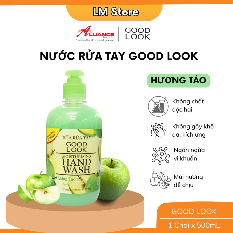 Sữa Rửa Tay Hương Táo Good Look