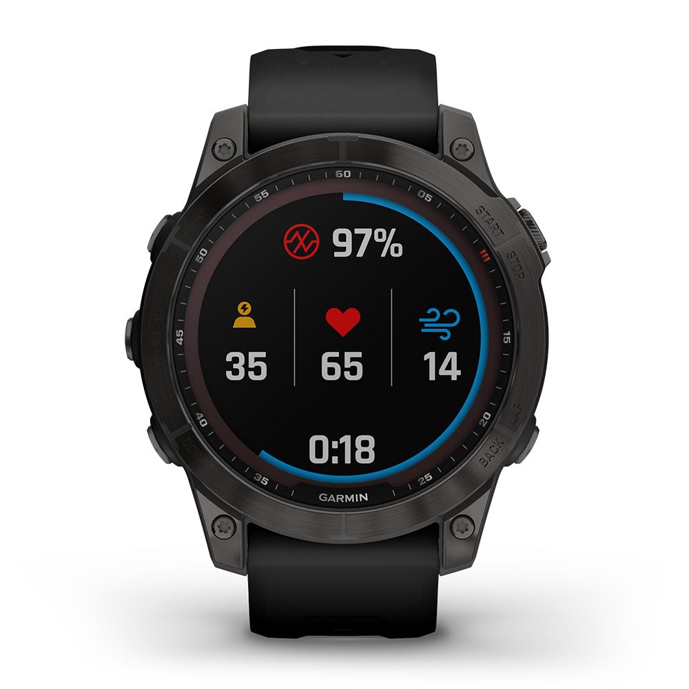 Đồng hồ Thông Minh Garmin fēnix 7S Pro Sapphire Solar (Black) - Hàng Chính Hãng