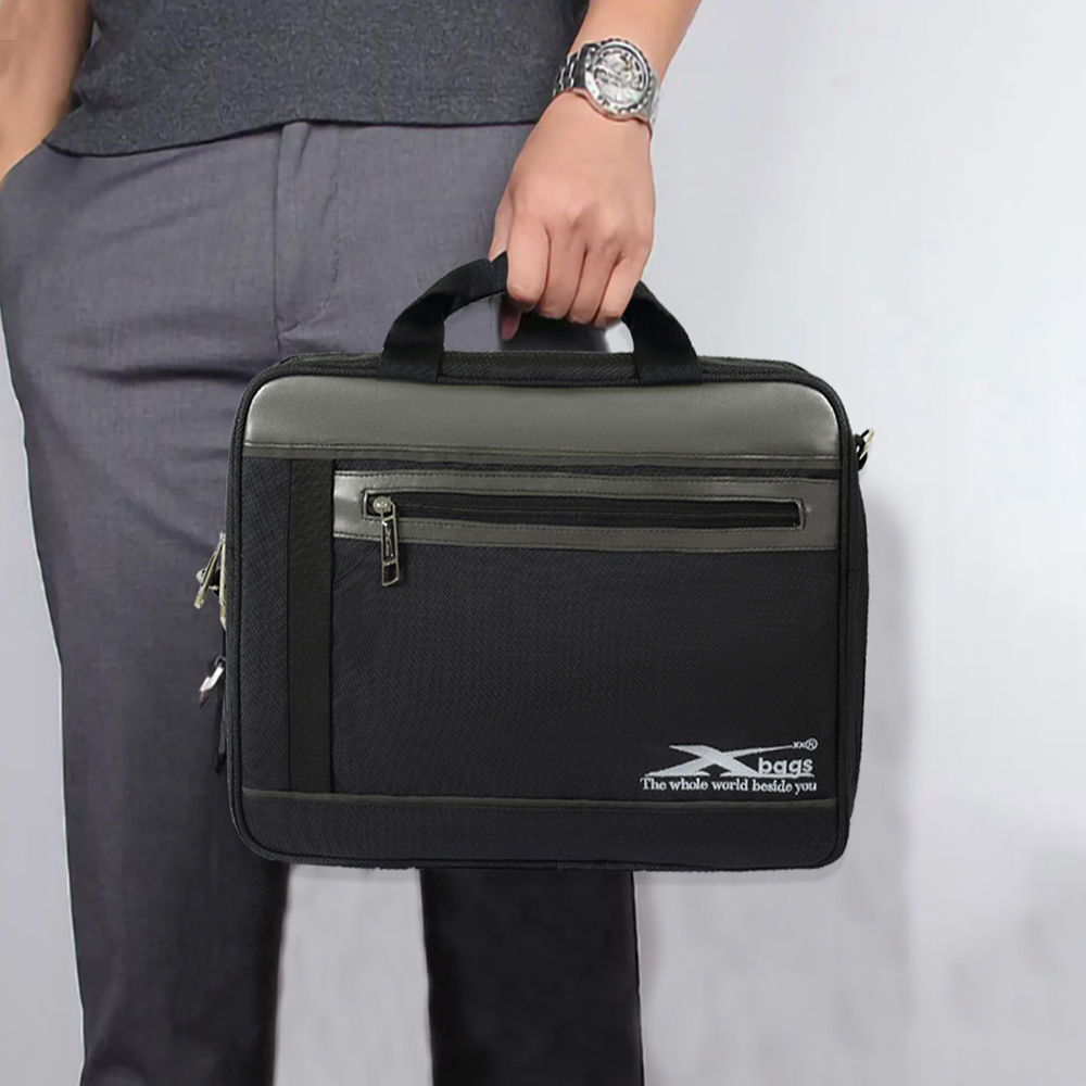 Cặp học sinh chống sốc laptop Xbags Simple cao cấp – Cặp laptop đa năng siêu nhẹ nhiều ngăn tiện lợi thời trang XB 4101