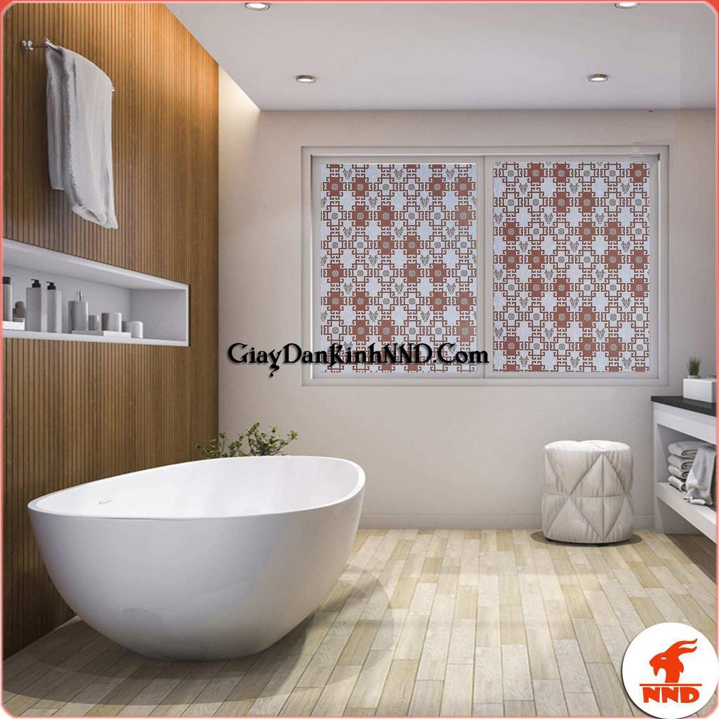 Giấy Decal Dán Kính Trang Trí Hoa Văn Mã A07