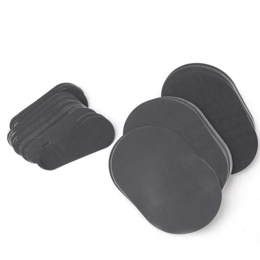 3X 80Pcs Exfoliator Pads Replacement Smooth Legs Arm Painless Away Hair Remover