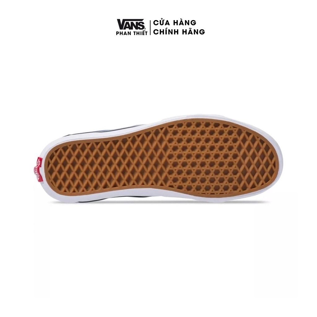 Giày Sneaker Vans Unisex cổ cao màu đen cổ điển - Vans Sk8 Hi Black White - VN000D5IB8C