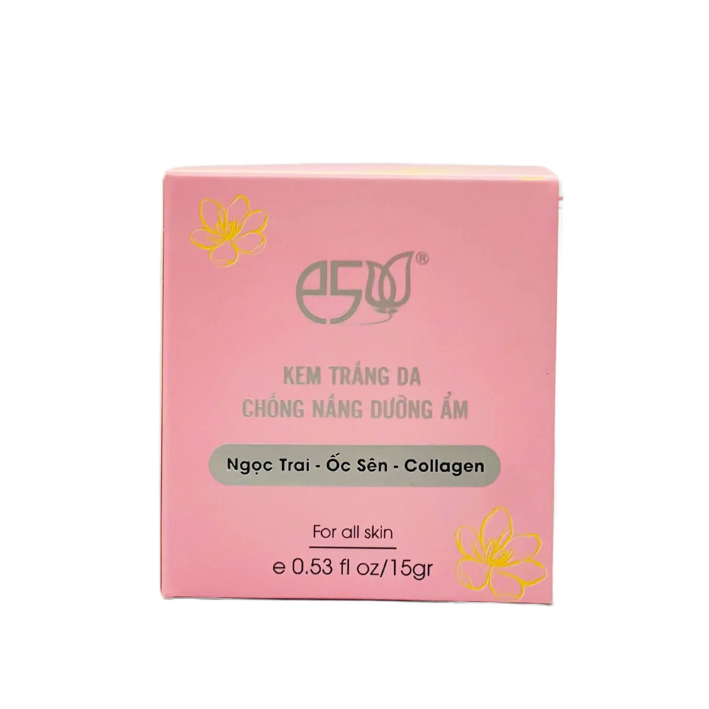 Kem trắng da chống nắng dưỡng ẩm 15g (kem nén) E5