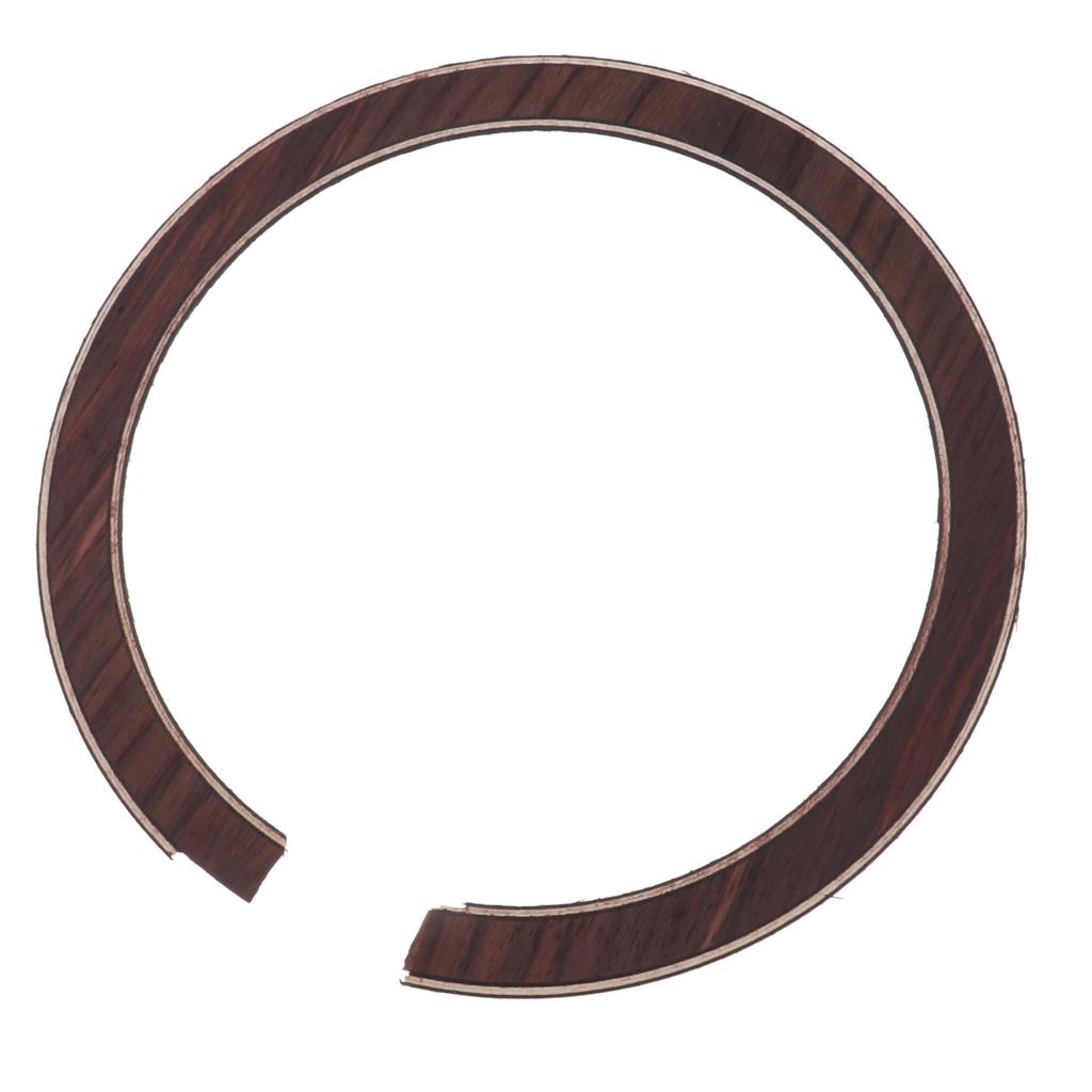 1pc Wooden Soundhole Rosette Acoustic Folk Classcial Guitar Decal Inlay
