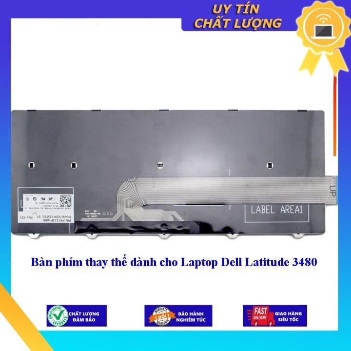 Bàn phím dùng cho Laptop Dell Latitude 3480 - Hàng Nhập Khẩu New Seal