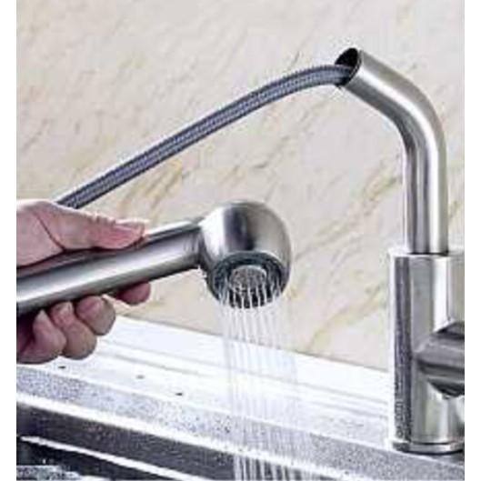 VÒI CHÉN DÂY RÚT HÌNH BÚA INOX 304