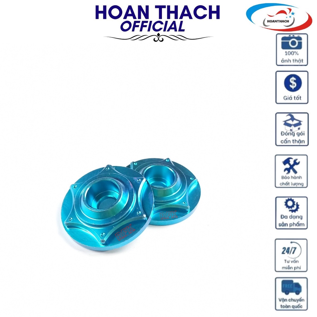 Bộ Gù titan gr5 (Gù + Ốc 6L4 đầu trụ) Xanh lục bảo gắn cho xe máy SP007803