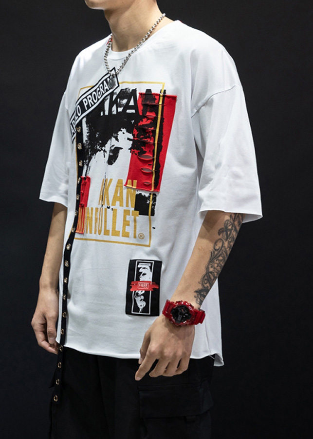 Áo thun nam cổ tròn from rộng NH48