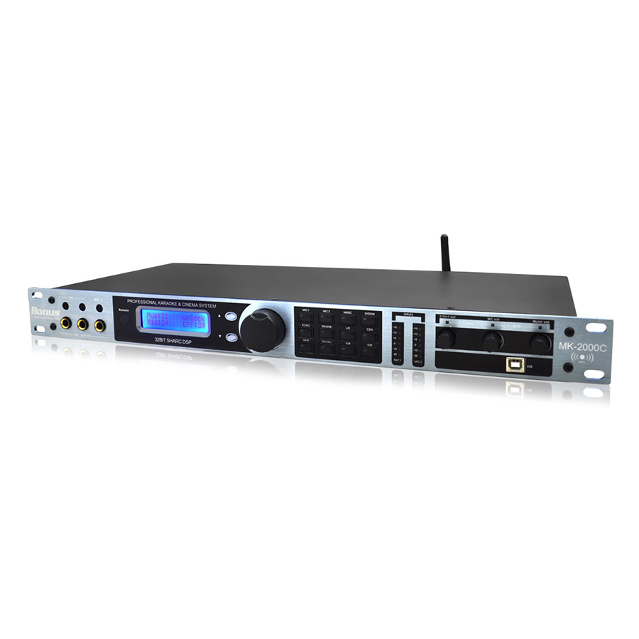 Mixer Karaoke Bonus Audio MK-2000C - Hàng Chính Hãng