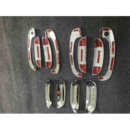 Bộ ốp tay và hõm cửa xe Hyundai Getz mạ crom