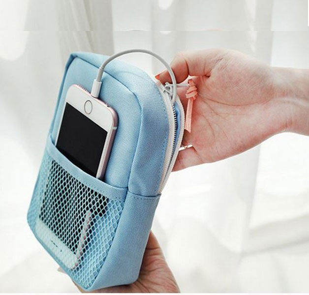 Túi Đựng Bảo Vệ Cáp Sạc Tai Nghe Điên Thoại