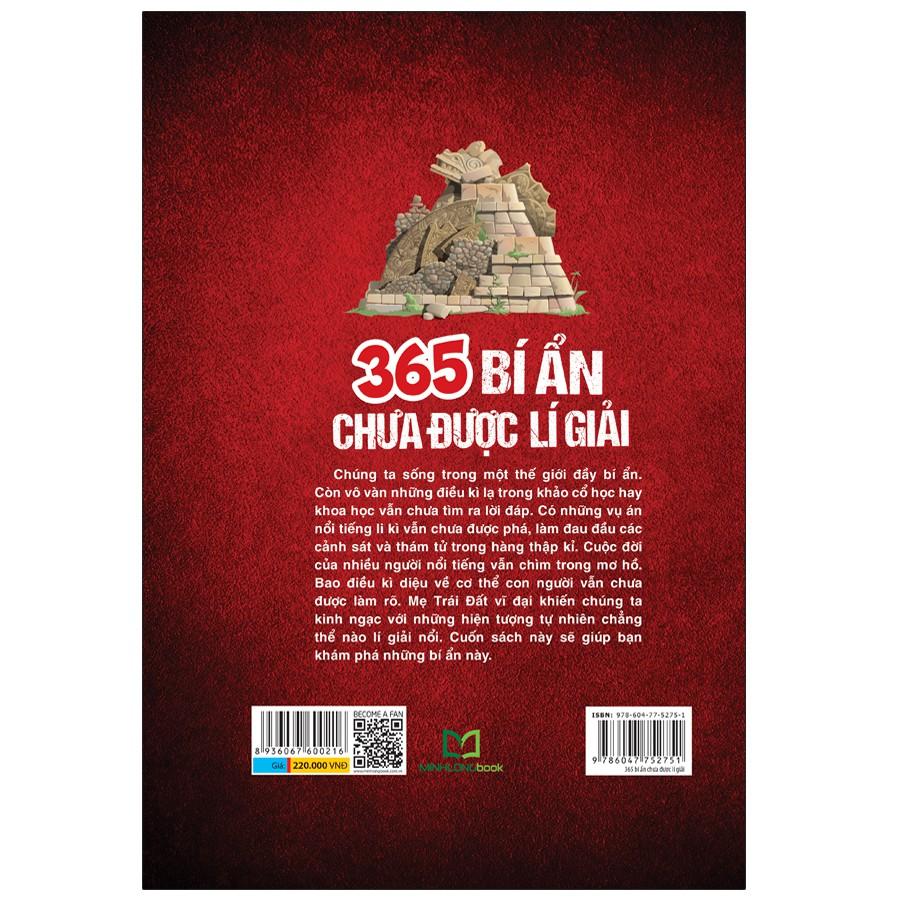 Sách: 365 Bí ẩn Chưa Được Lí Giải