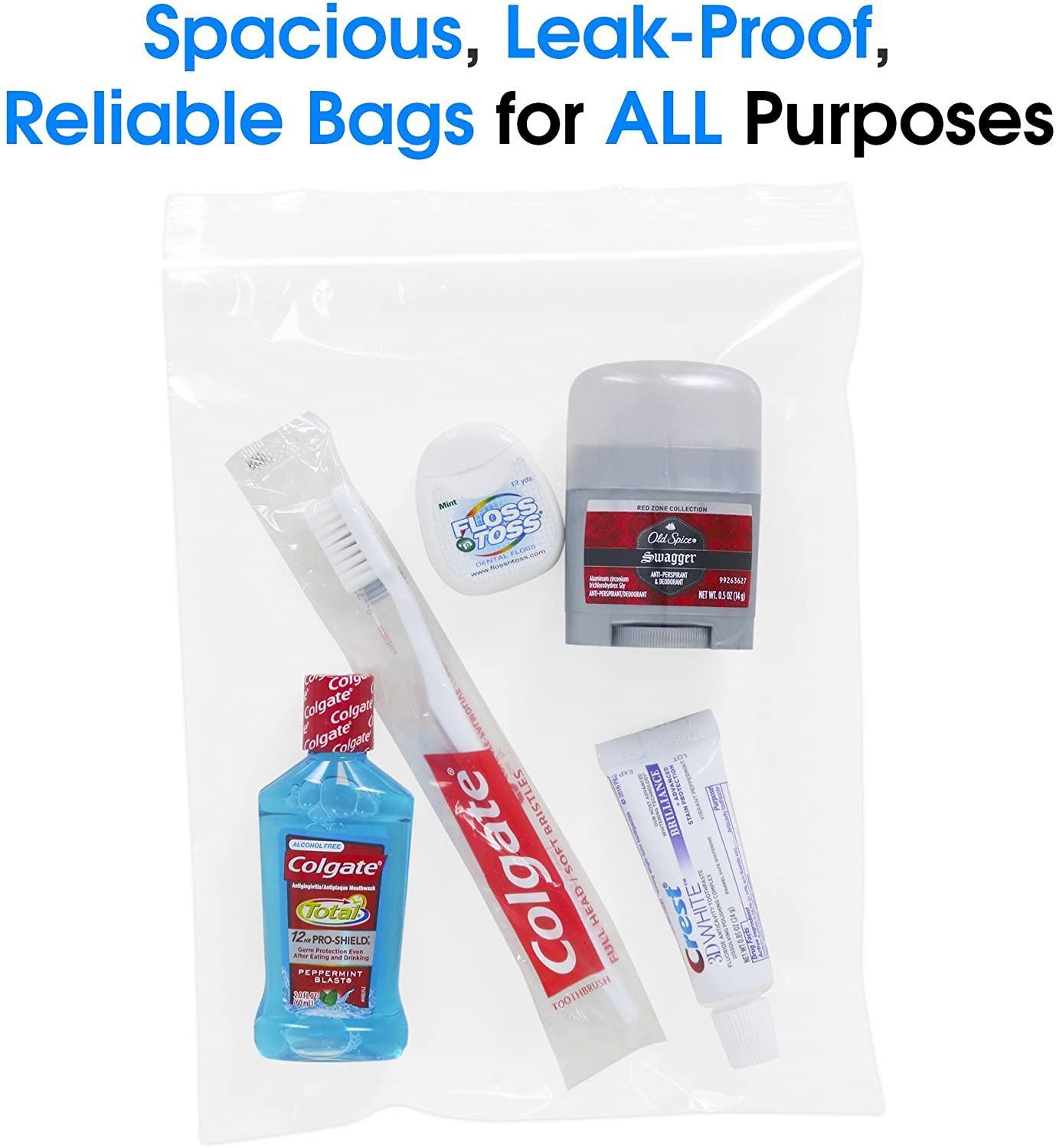 Trong Suốt Khóa Zip Túi Nhựa Bao Bì Túi Niêm Phong Dây Kéo Túi Nhựa Đựng Trang Sức/Thực Phẩm Ziplock Túi Bảo Quản