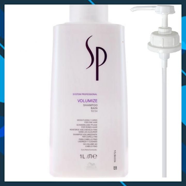 Dầu gội tạo độ phồng cho tóc Wella SP System Professional Volumize Shampoo 1000ml